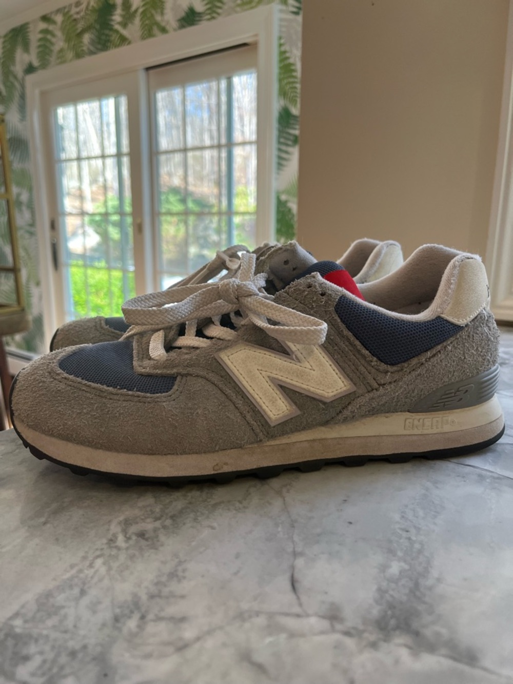 Mens New Balance Gray 527 Sneaker